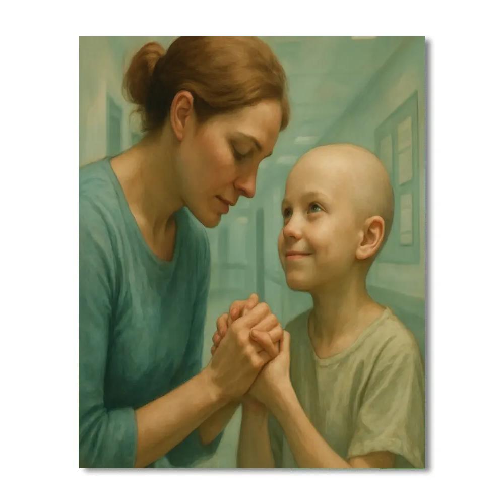 Hospital Waiting Hope DIY paint by numbers