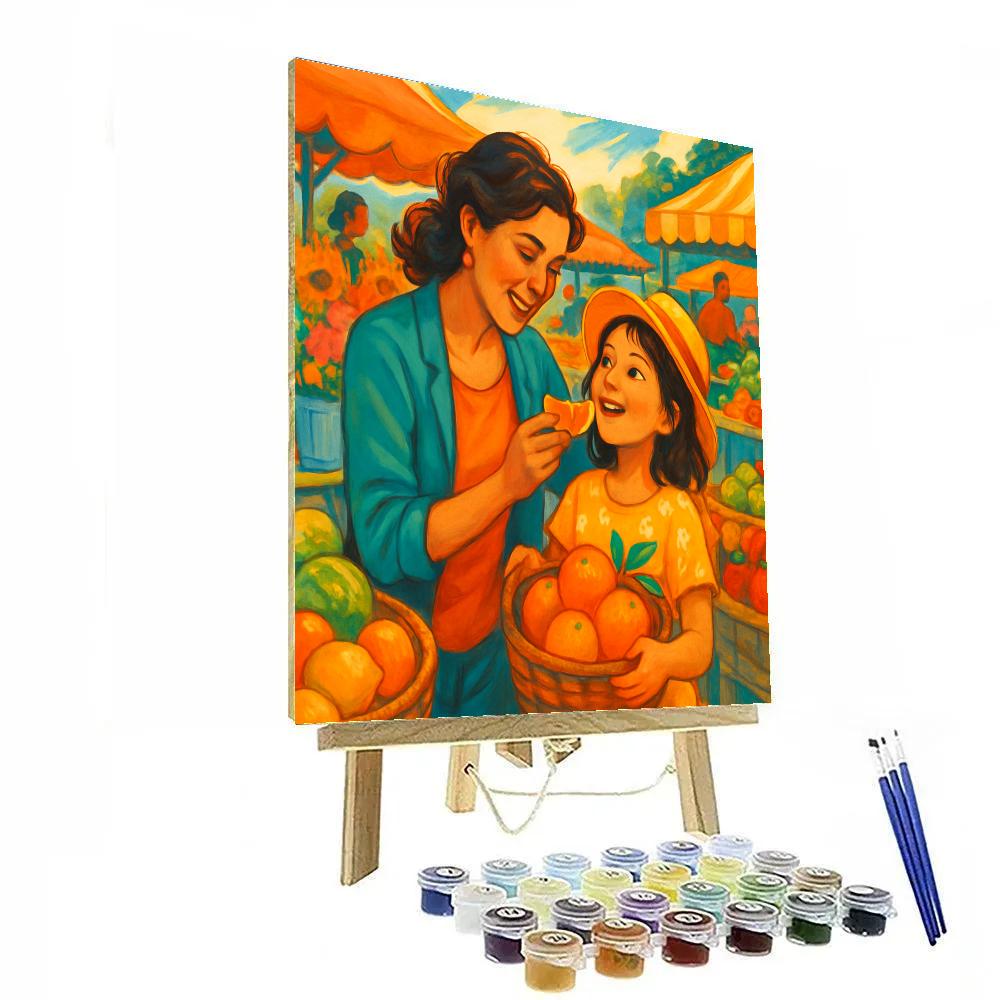 City Market Hand In Hand Numbered painting kits