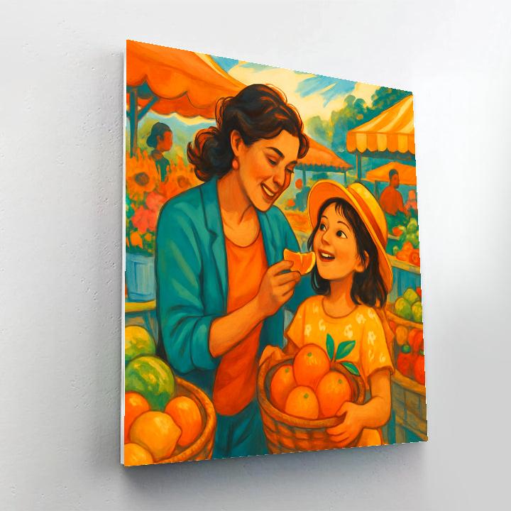 City Market Hand In Hand Numbered painting kits