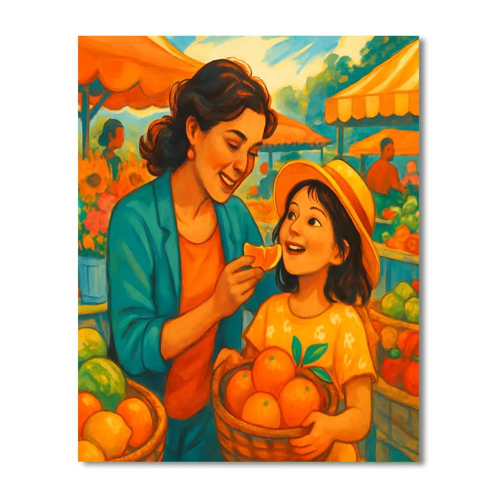 City Market Hand In Hand Numbered painting kits