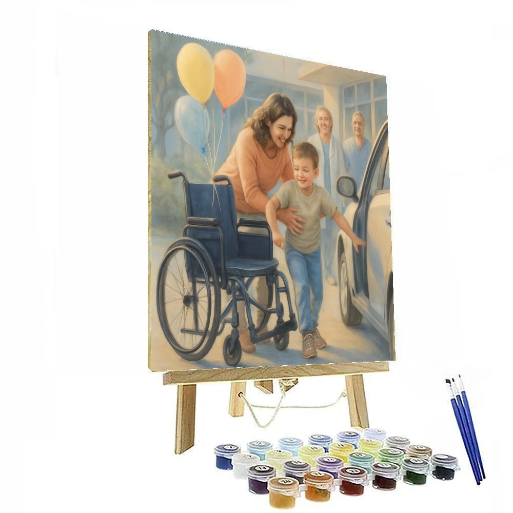 Hospital Discharge Celebration paint by number