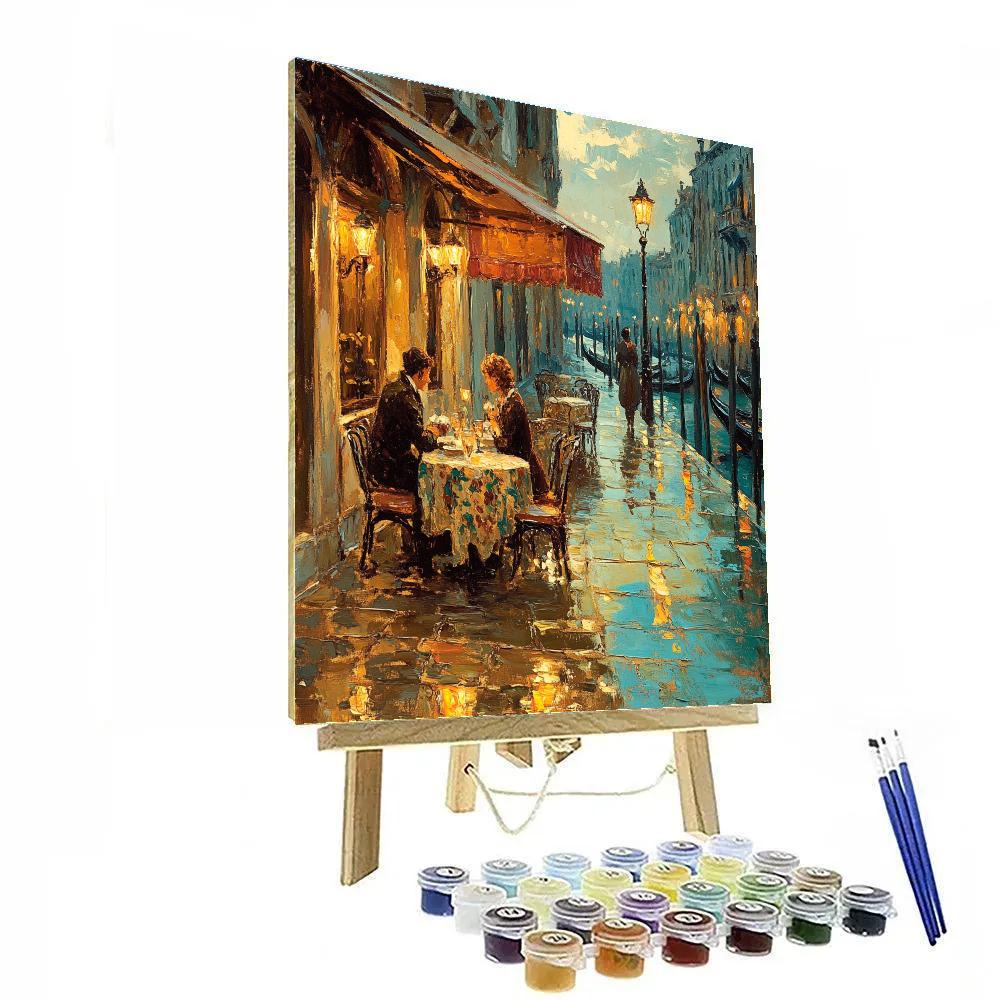 Dolce Inspired Venetian Café paint by numbers
