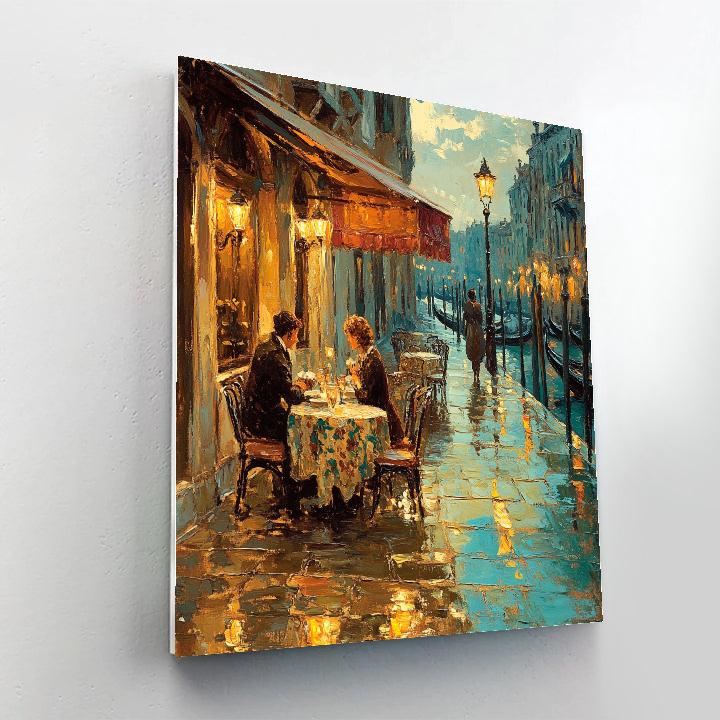 Dolce Inspired Venetian Café paint by numbers