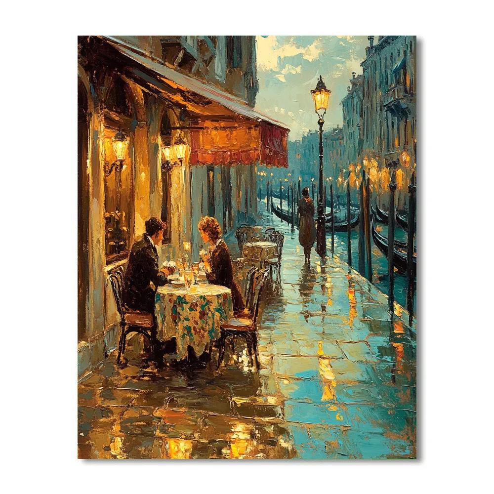 Dolce Inspired Venetian Café paint by numbers