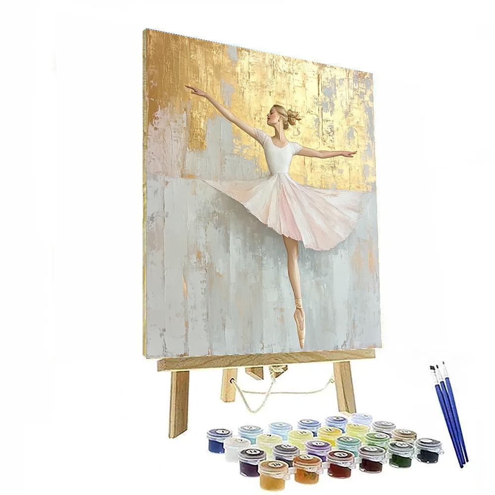 Ingres Inspired Classical Dancer Numbered painting kits