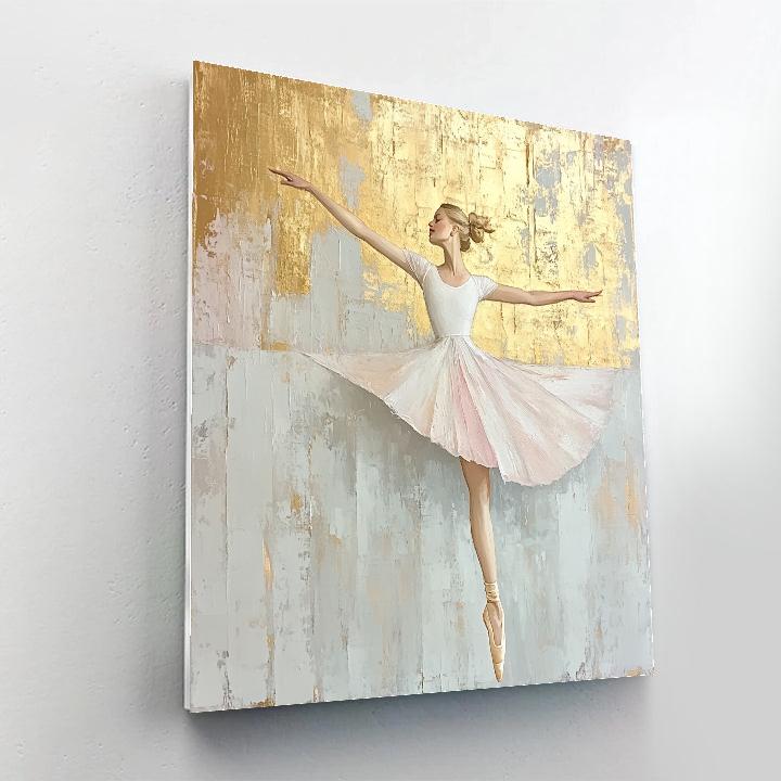 Ingres Inspired Classical Dancer Numbered painting kits