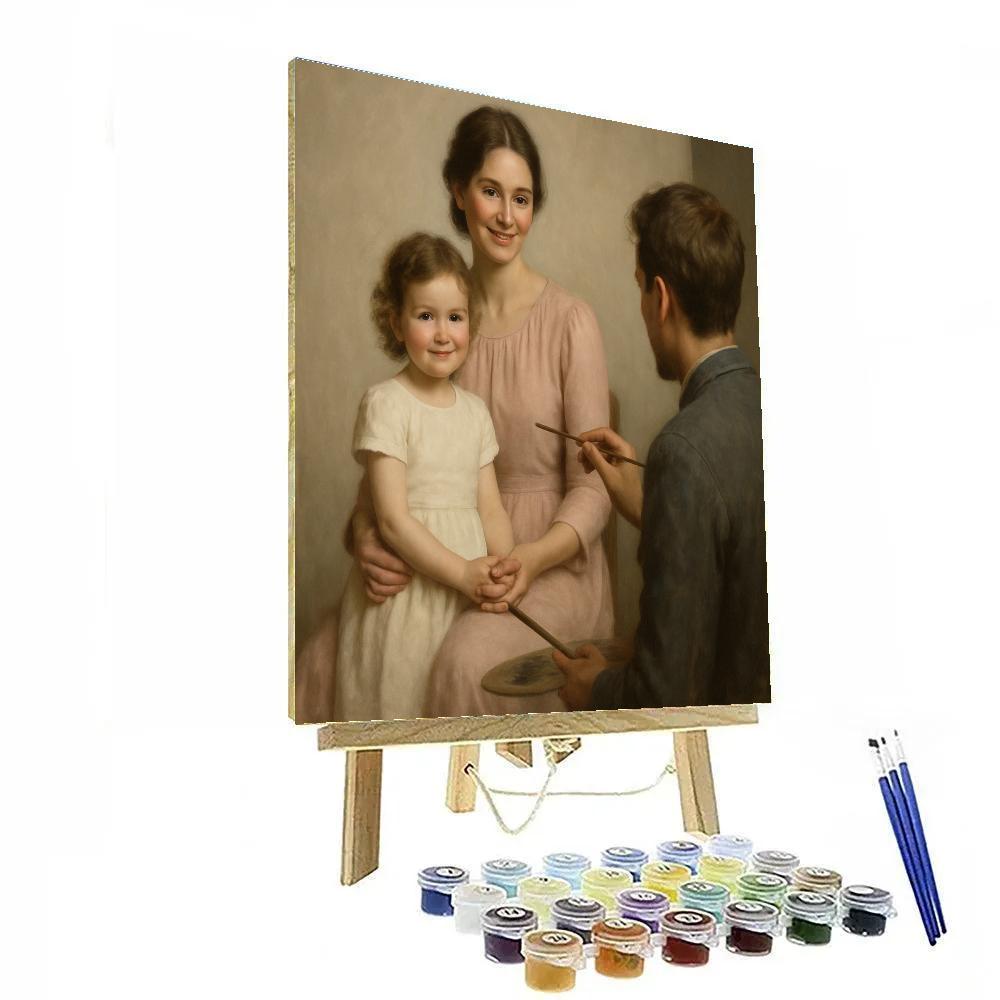 Portrait Studio Day paint by number