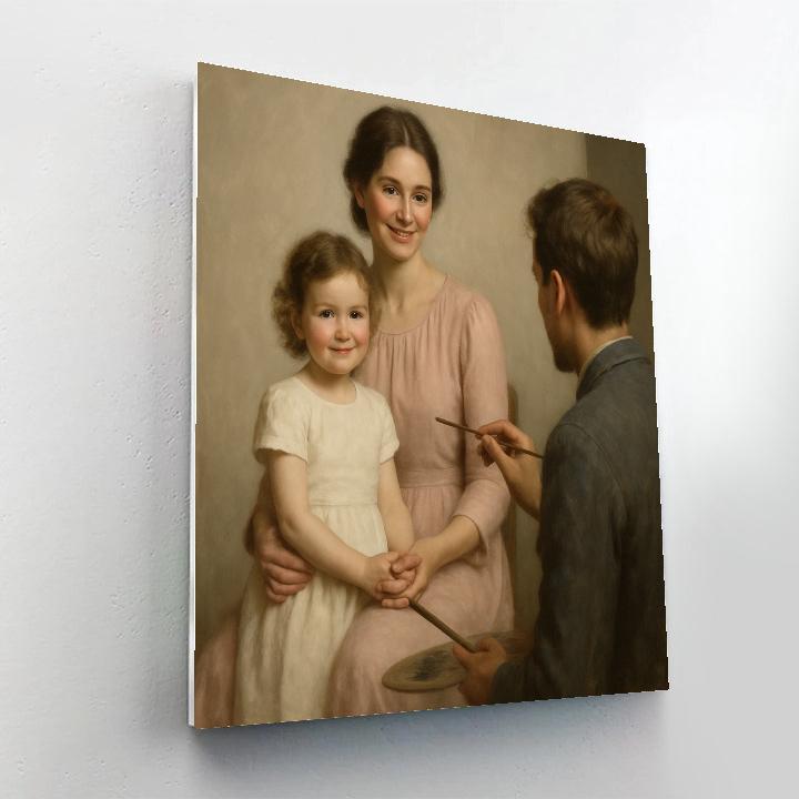 Portrait Studio Day paint by number