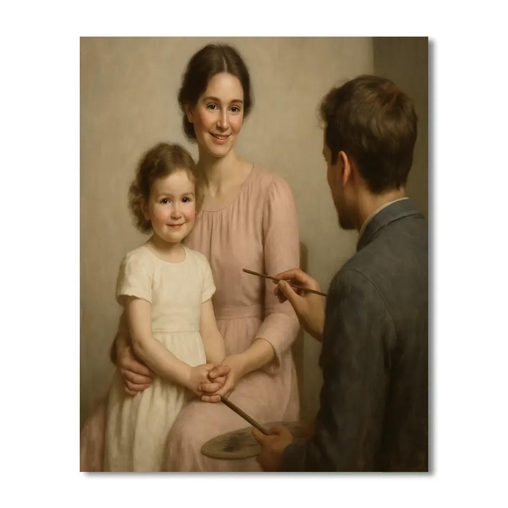 Portrait Studio Day paint by number