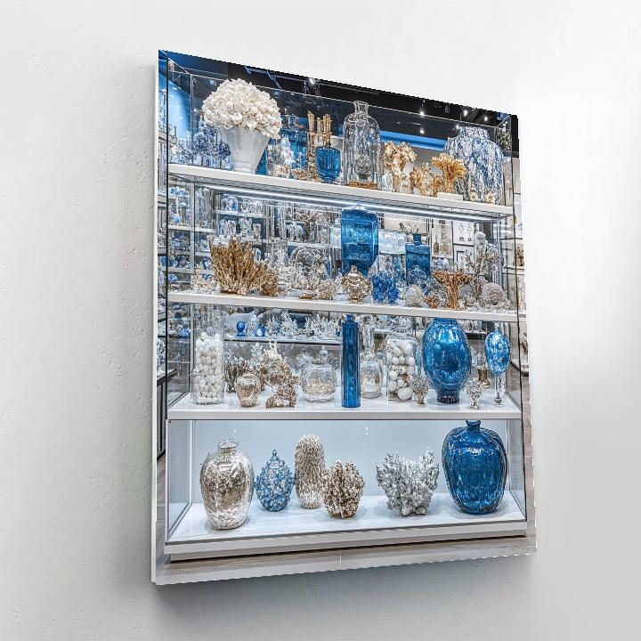 Hirst Inspired Curated Cabinet paint by numbers