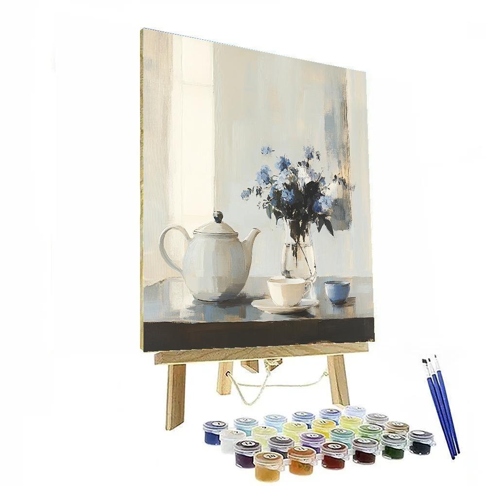 Whistler Inspired Evening Tea paint by number