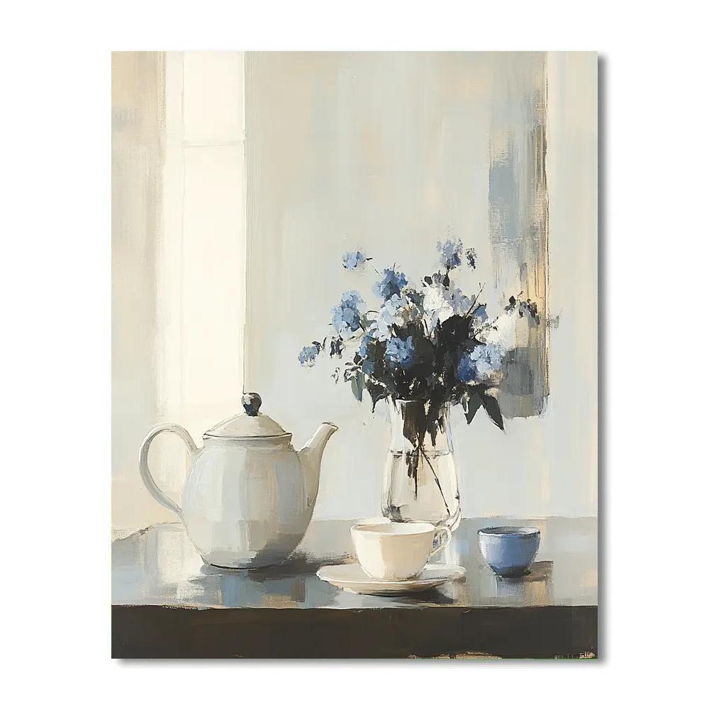 Whistler Inspired Evening Tea paint by number