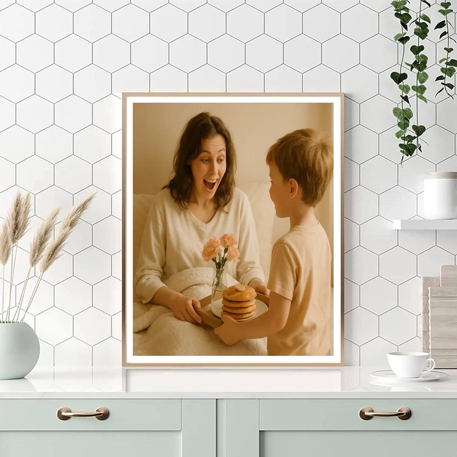 Morning Breakfast Surprise painting number kit