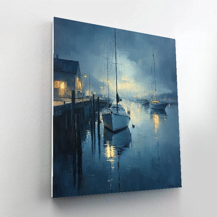 Whistler Inspired Grey Harbor Mist Numbered painting kits