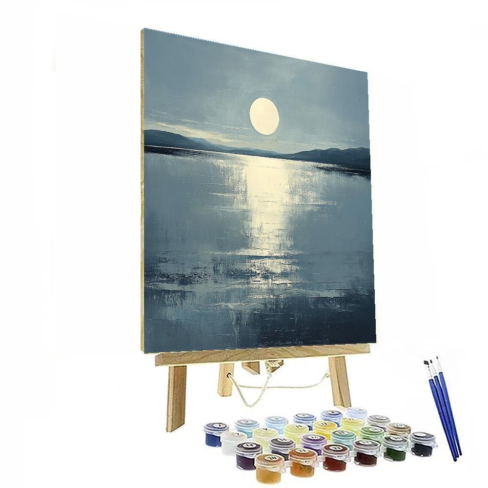 Whistler Inspired Silver Lake painting number kit