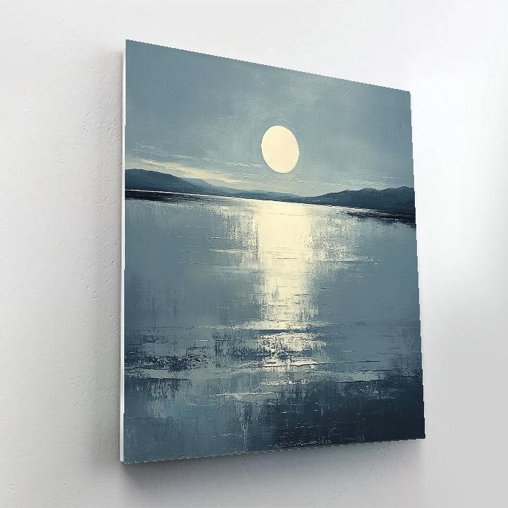 Whistler Inspired Silver Lake painting number kit