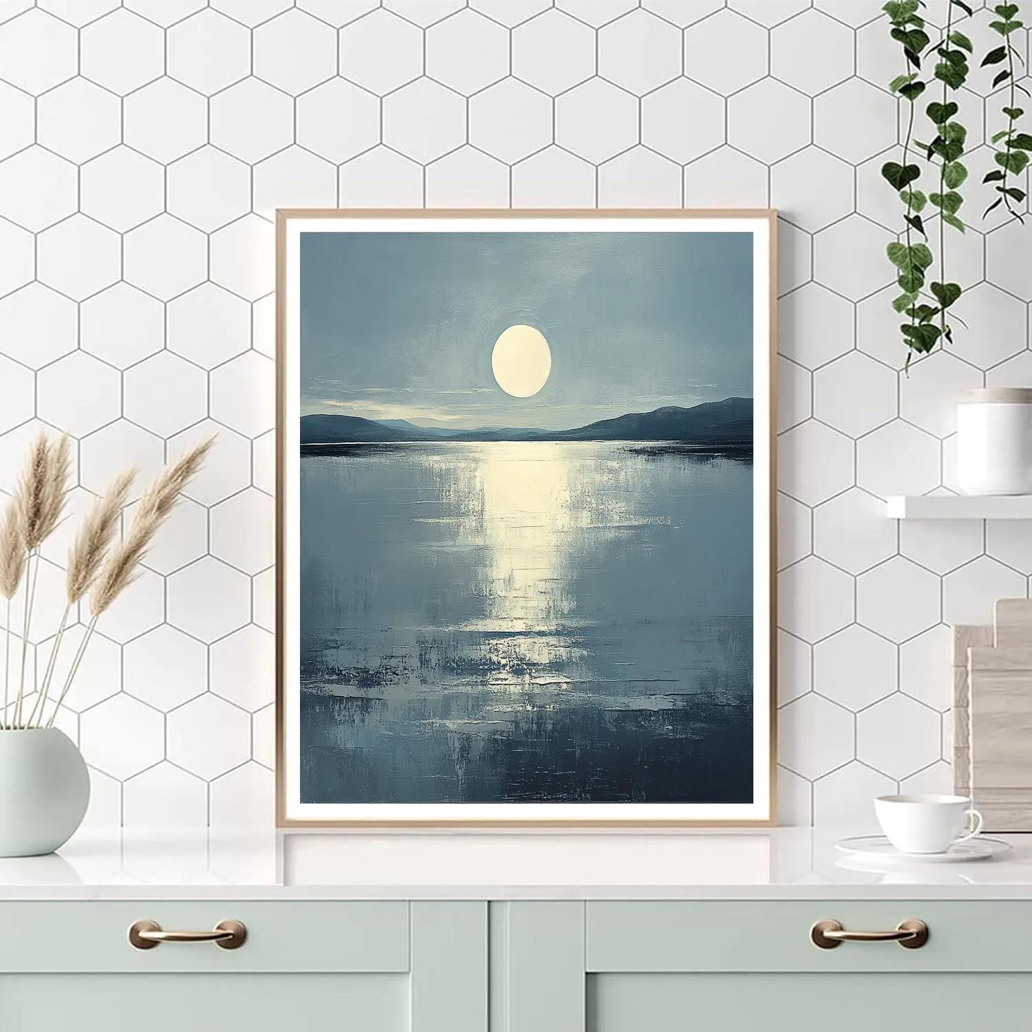 Whistler Inspired Silver Lake painting number kit