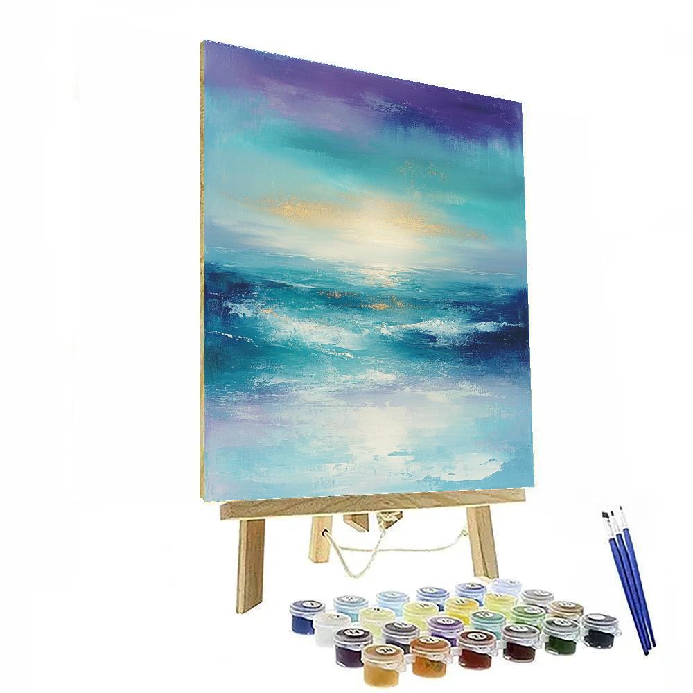 Turner Inspired Polar Light paint by color