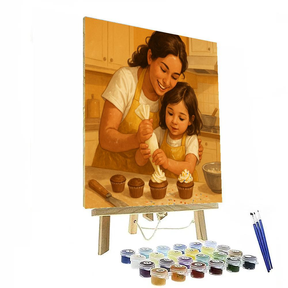Tiny Chef Helpers Painting by numbers kit