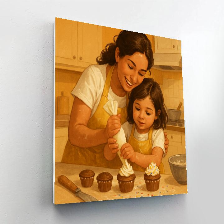Tiny Chef Helpers Painting by numbers kit
