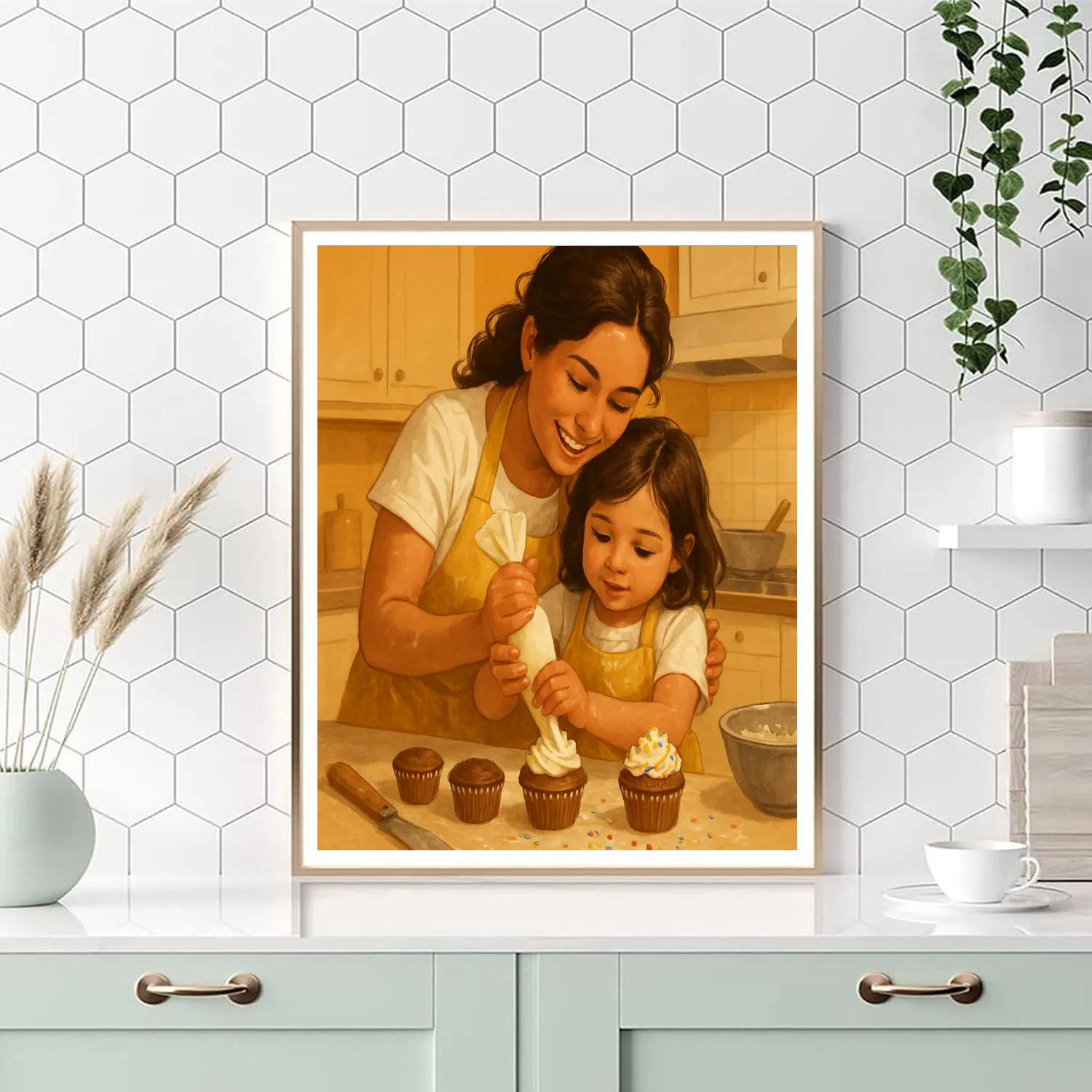 Tiny Chef Helpers Painting by numbers kit