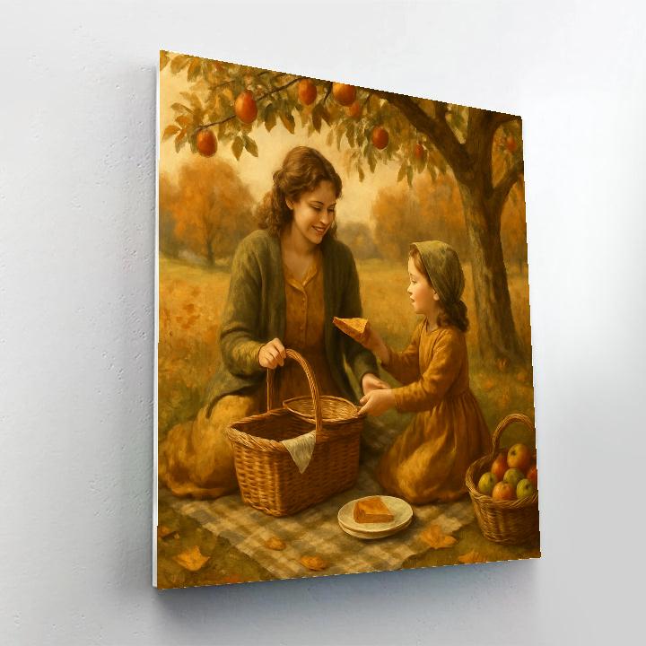Harvest Picnic Bond Painting by numbers kit