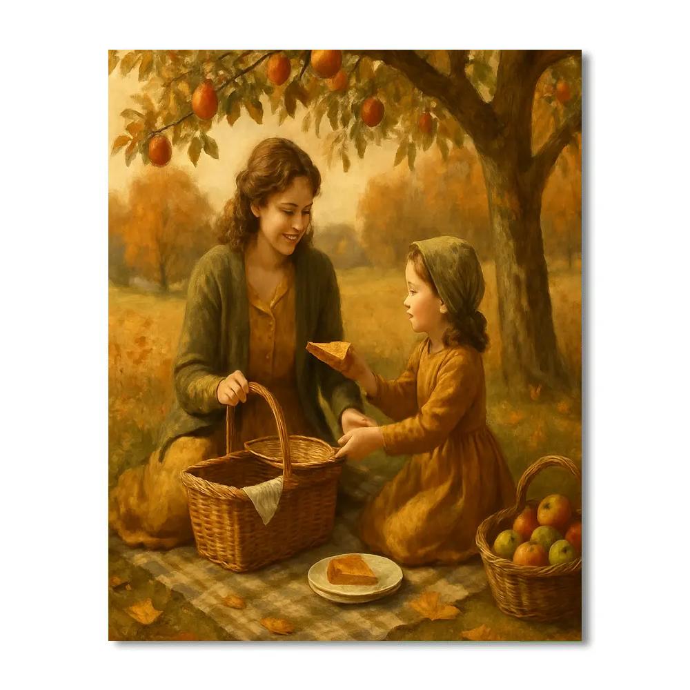 Harvest Picnic Bond Painting by numbers kit