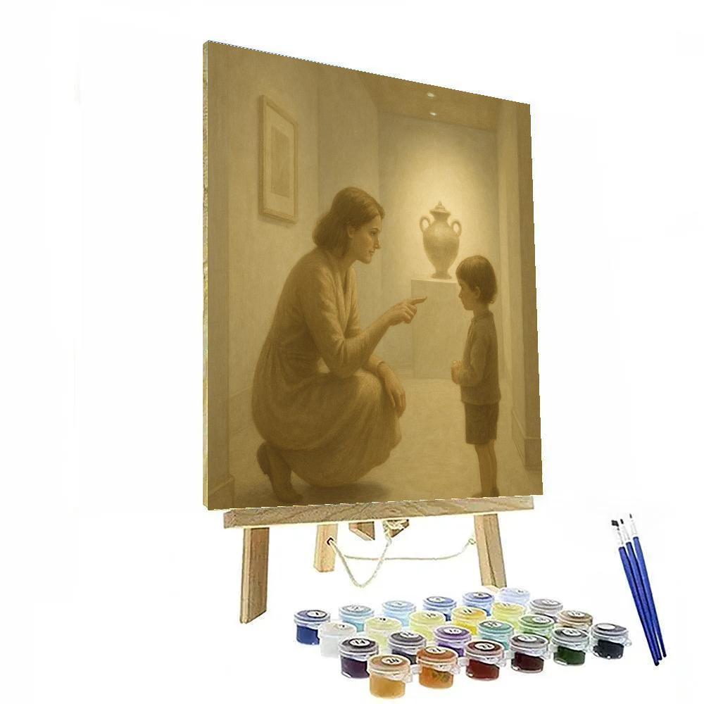 Museum Walk Discovery Paint by numbers art