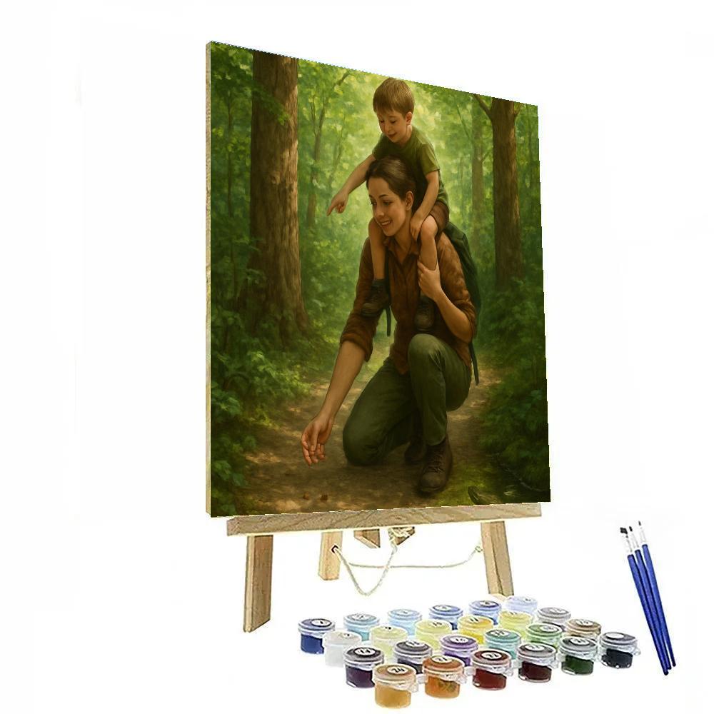 Rainforest Rescue Walk Numbered painting kits