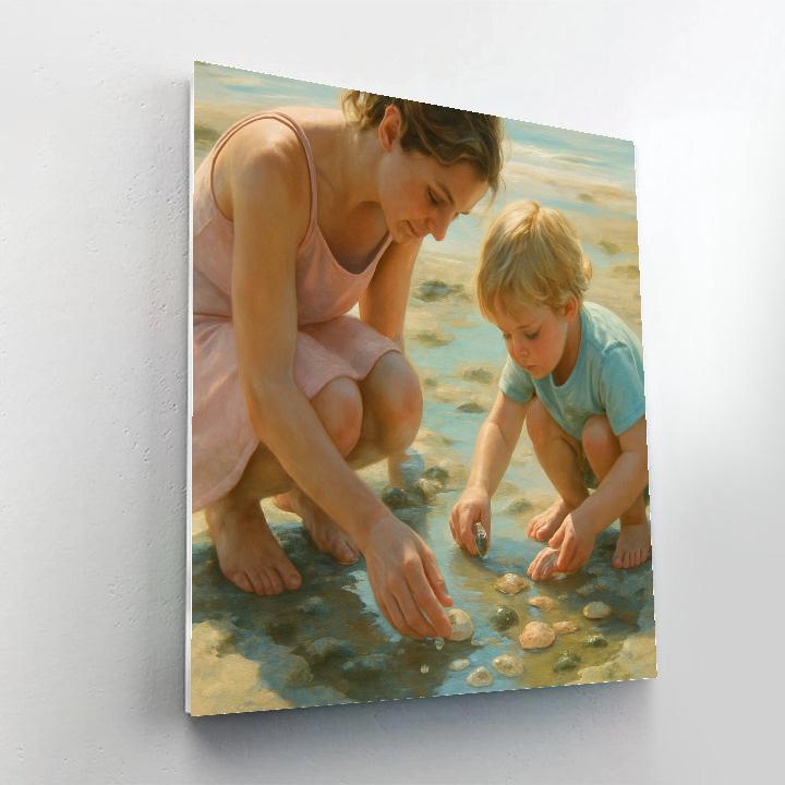 Seashore Shell Collection Painting by numbers kit