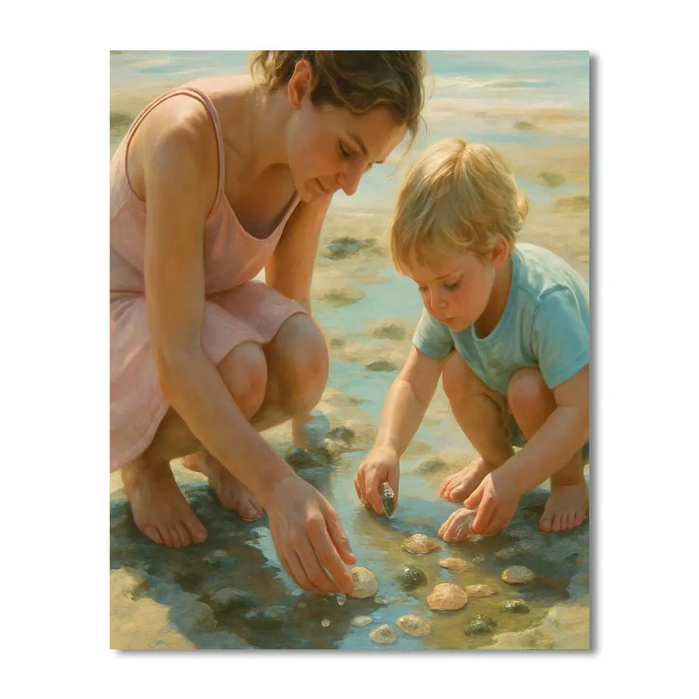 Seashore Shell Collection Painting by numbers kit