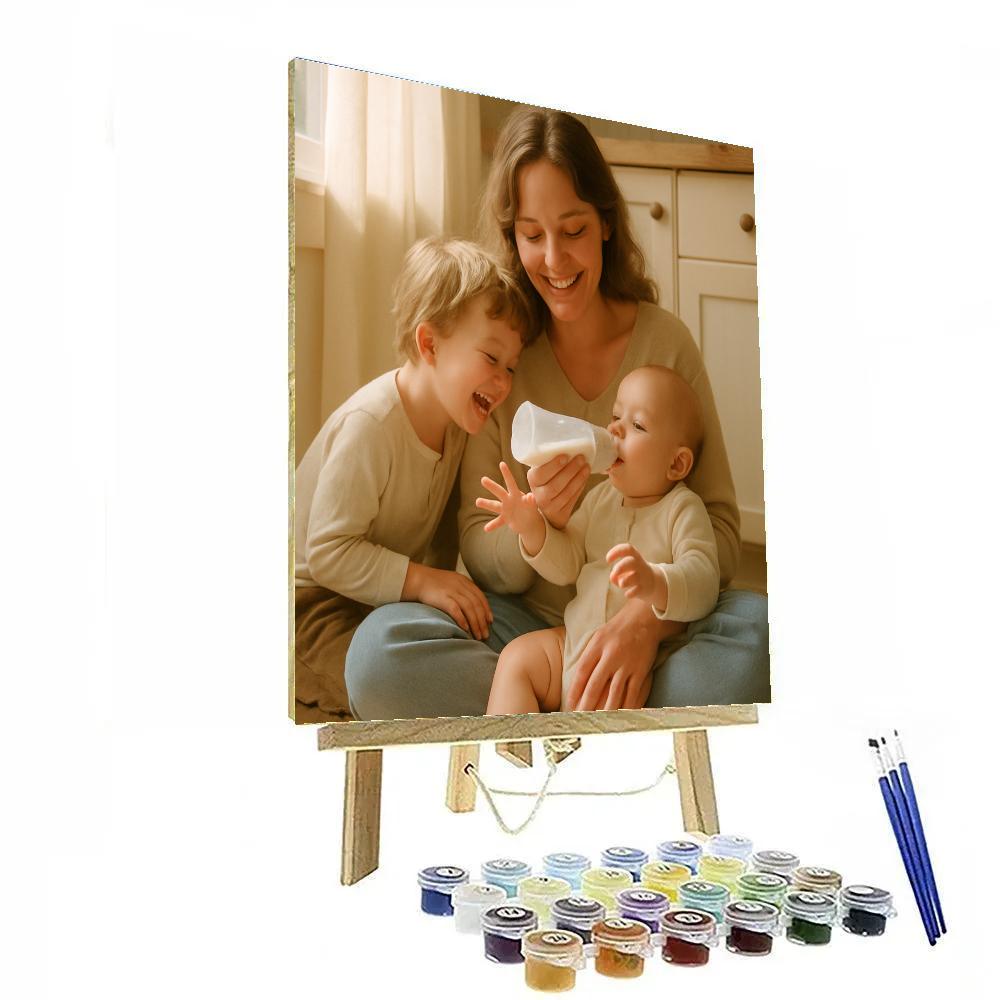 Morning Milk And Giggles paint by number