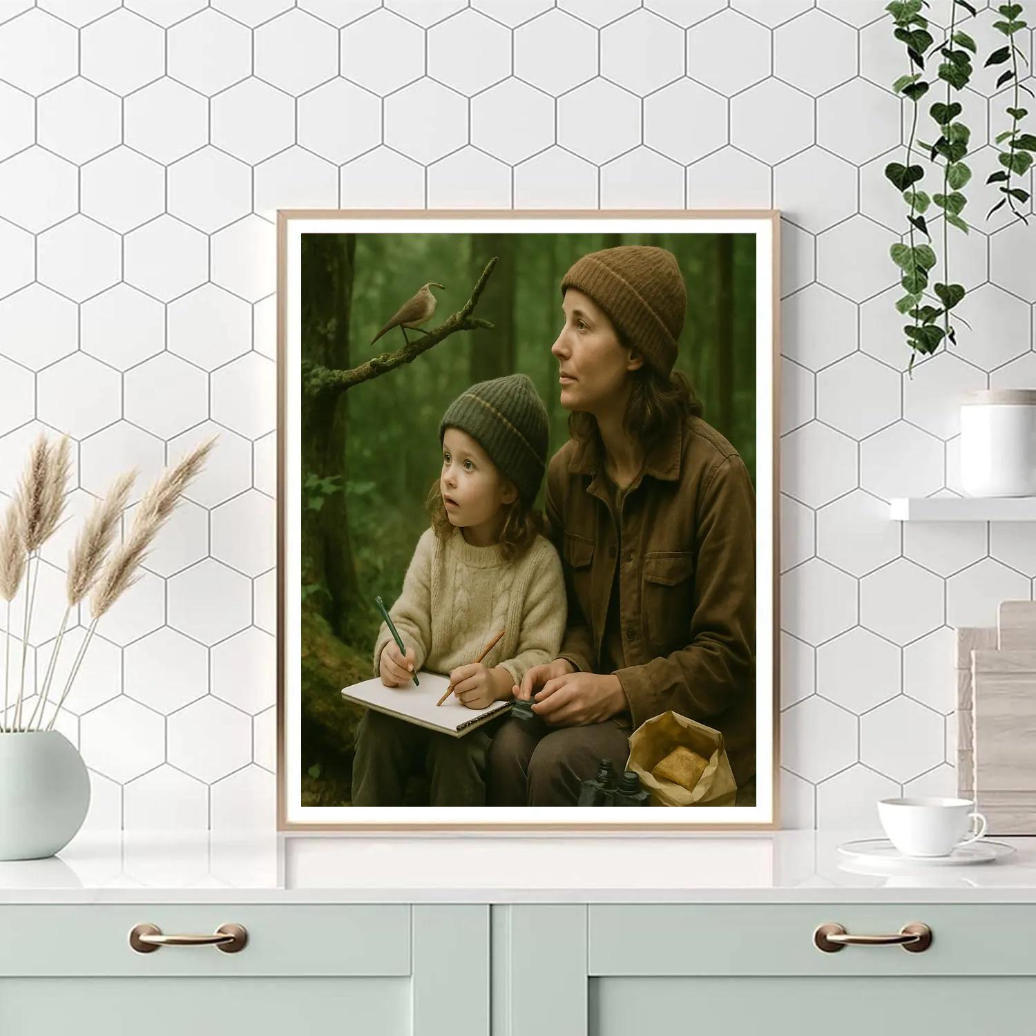 Nature Trail Sketchbook Numbered painting kits