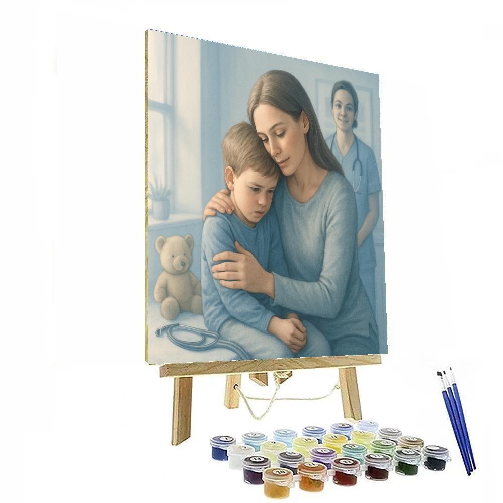 Doctor Checkup Brave Together Paint by numbers kits