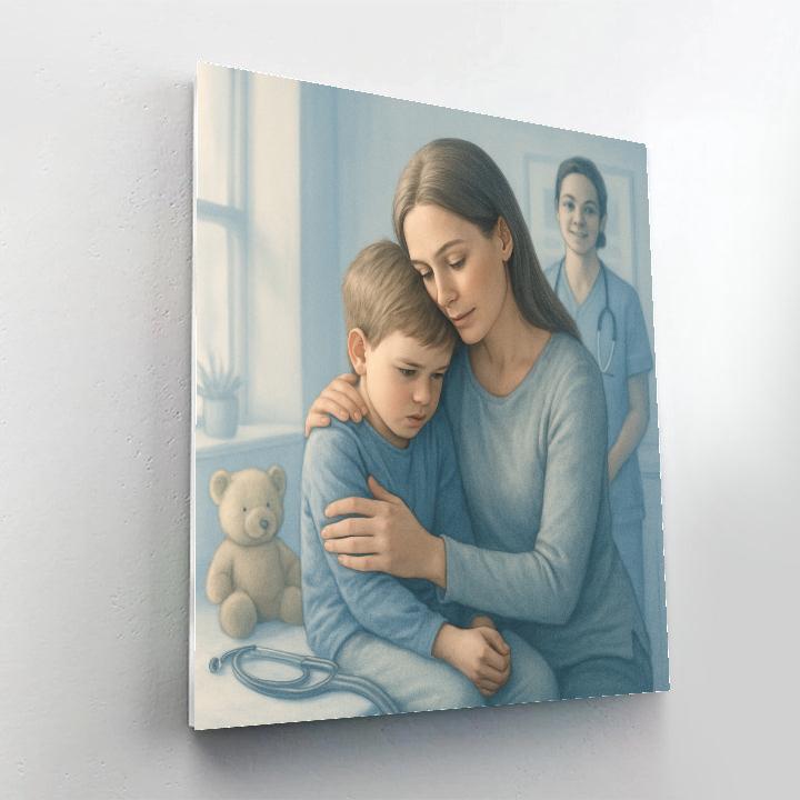 Doctor Checkup Brave Together Paint by numbers kits