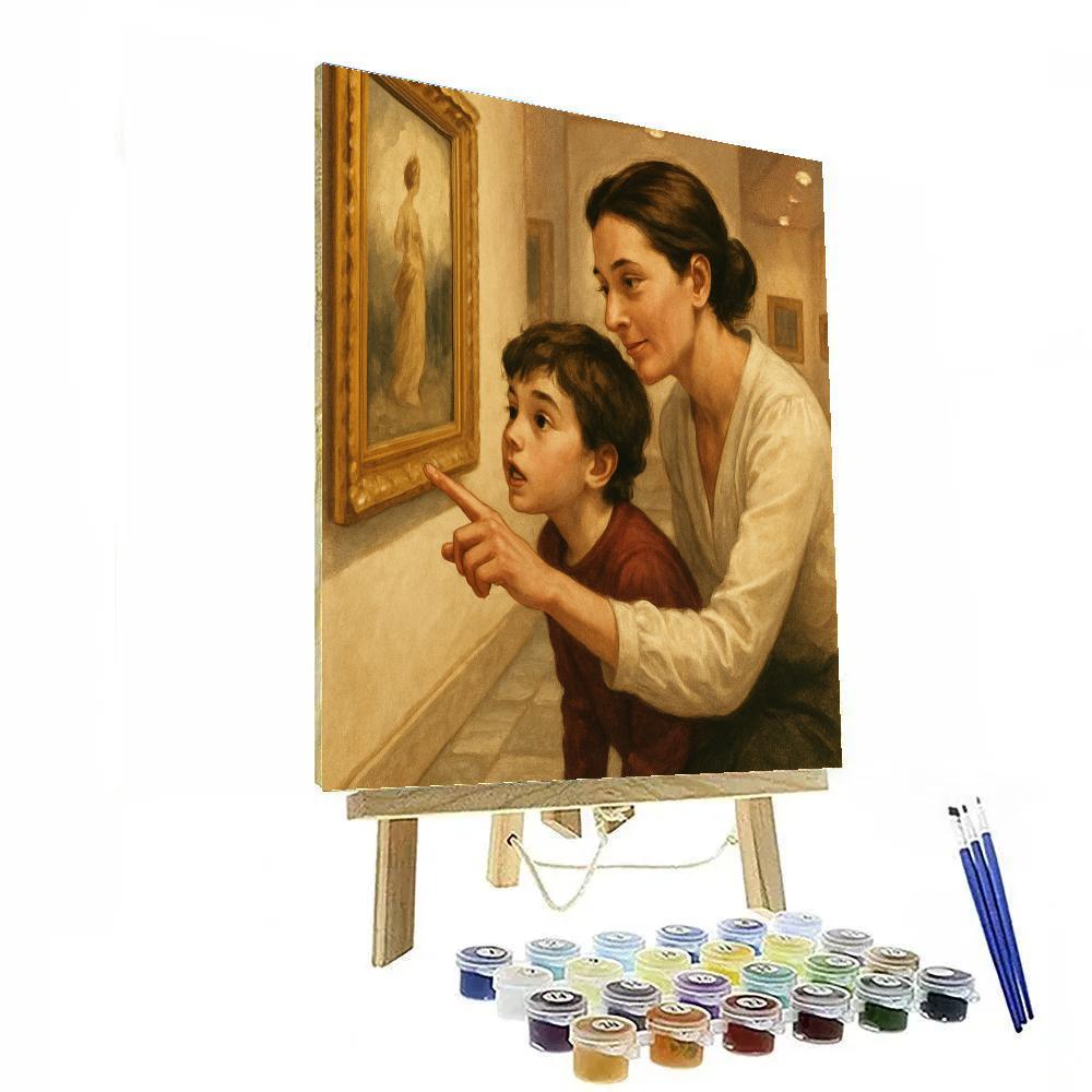 Museum Gallery Whisper paint by number