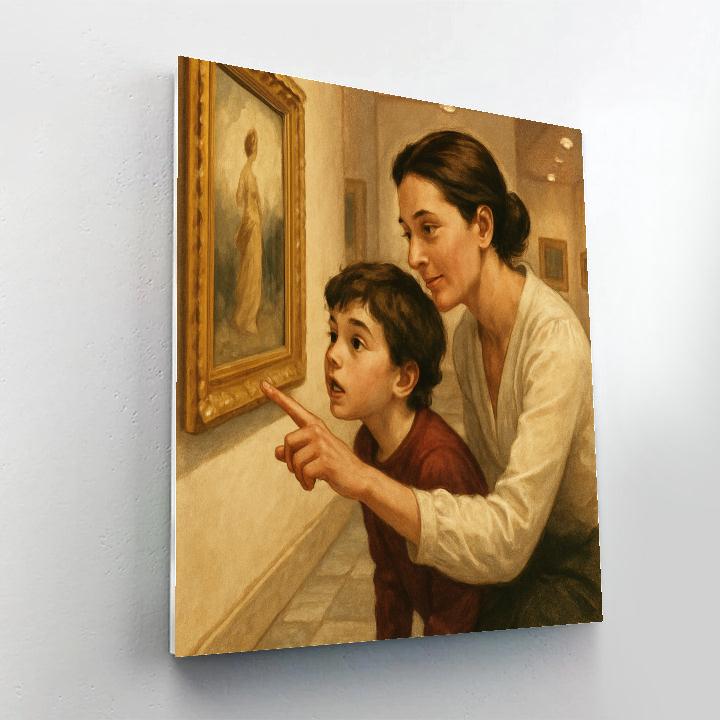 Museum Gallery Whisper paint by number