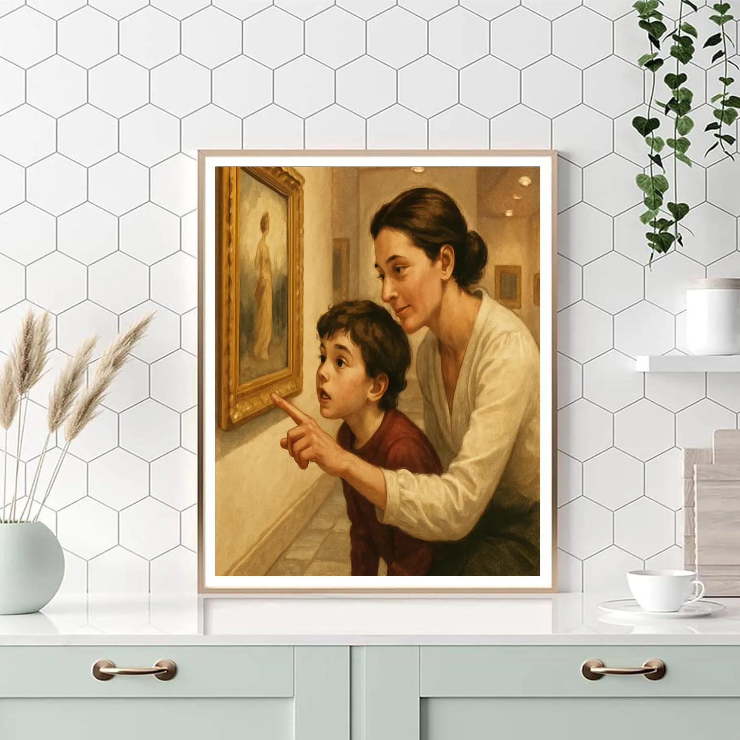 Museum Gallery Whisper paint by number