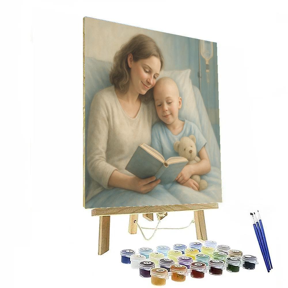 Childs Hospital Bedside Comfort paint by number