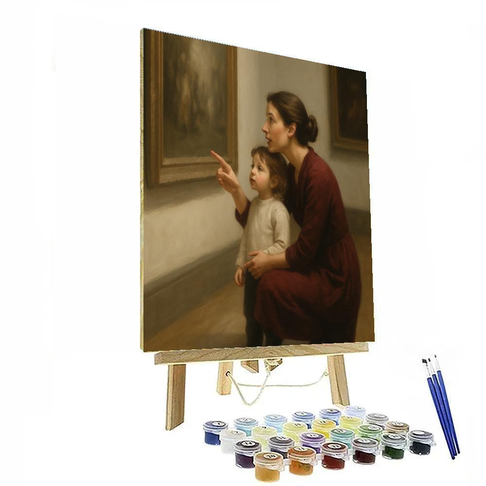 Museum Gallery Quiet Wonder paint by numbers