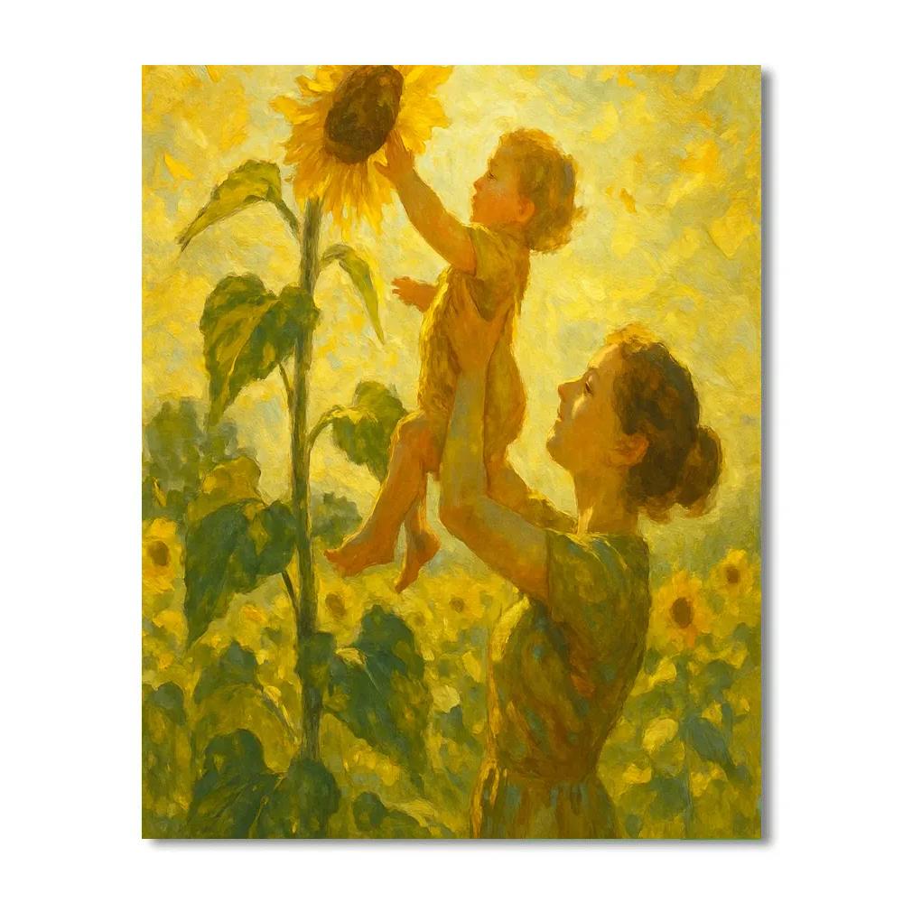 Sunflower Harvest Lift DIY paint by numbers