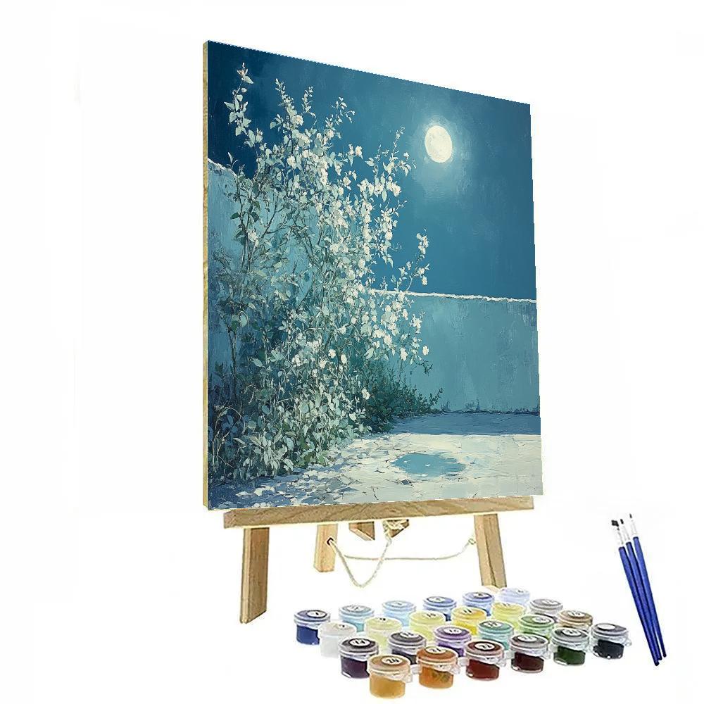 Edgar Degas Inspired Lunar Garden Paint by numbers kits