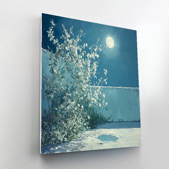 Edgar Degas Inspired Lunar Garden Paint by numbers kits