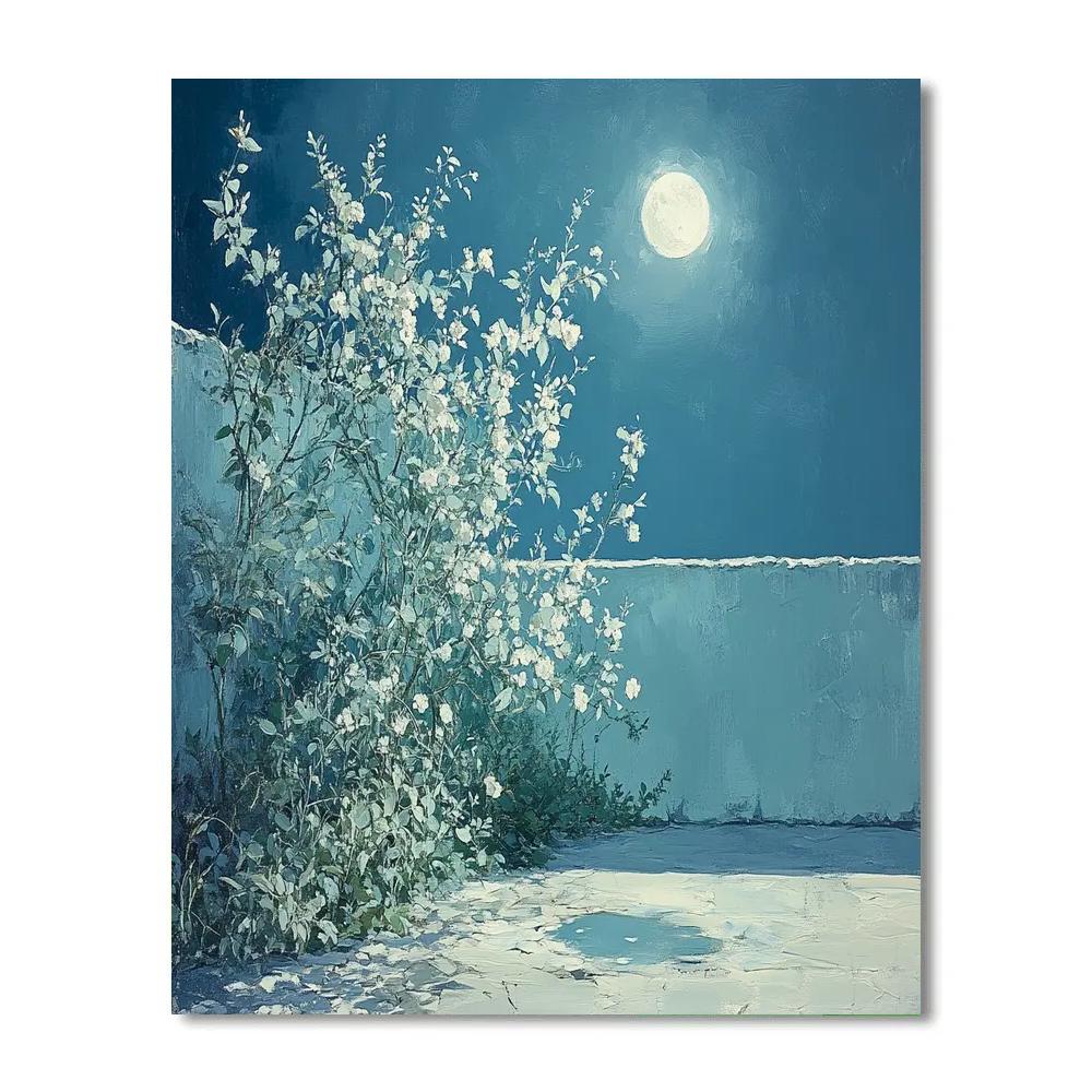 Edgar Degas Inspired Lunar Garden Paint by numbers kits