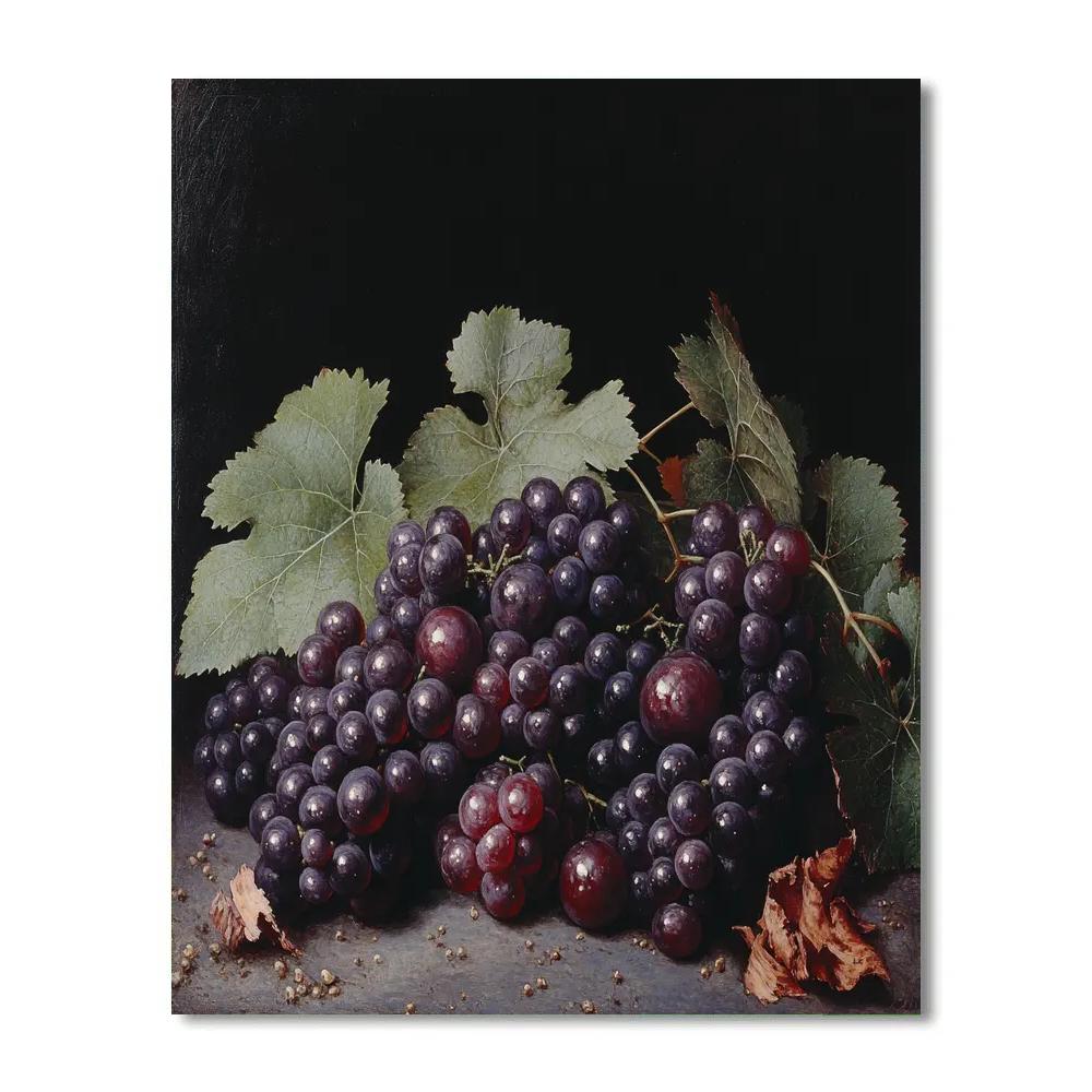 Caravaggio Inspired Celestial Vineyard DIY paint by numbers