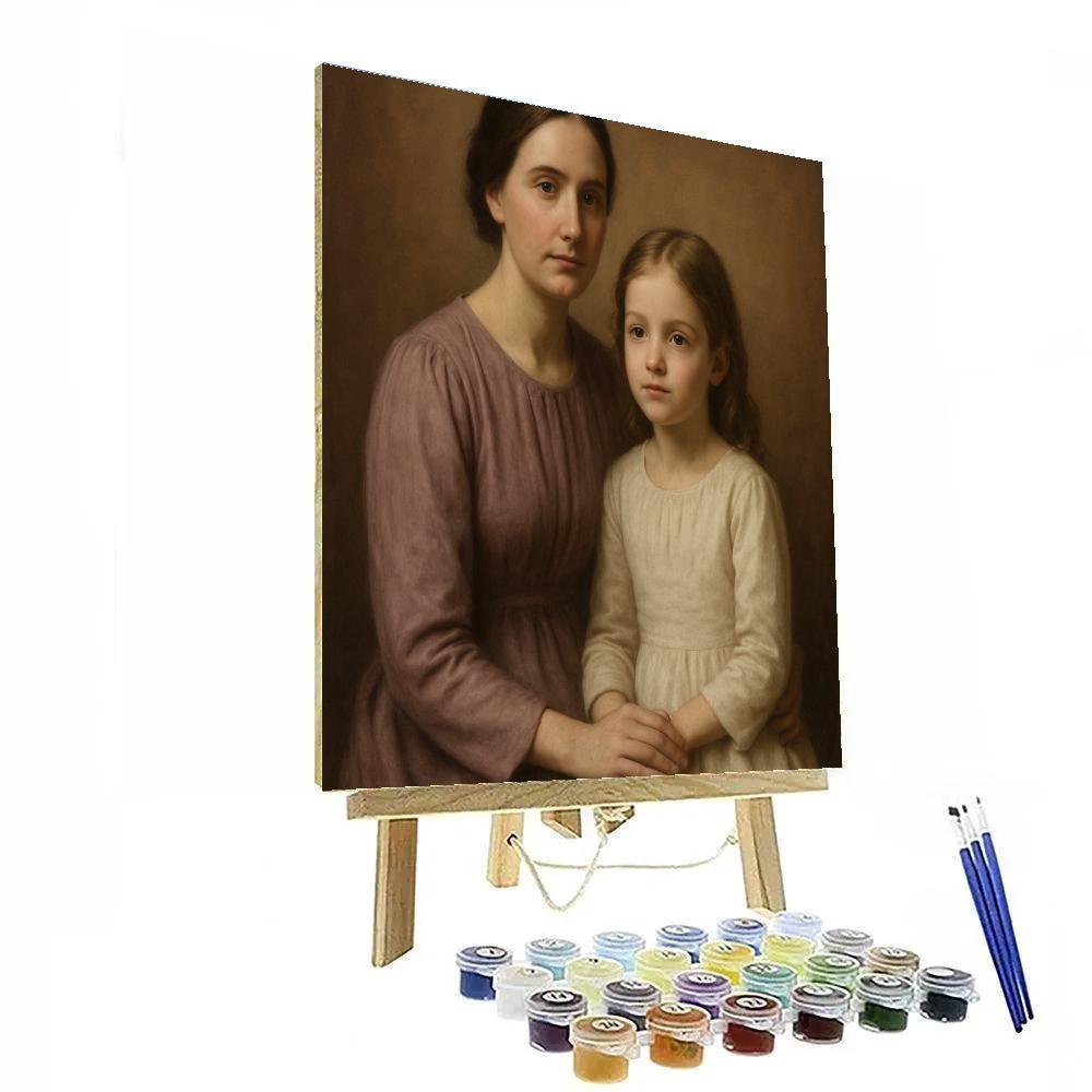 Portrait Day At The Studio Painting by numbers kit