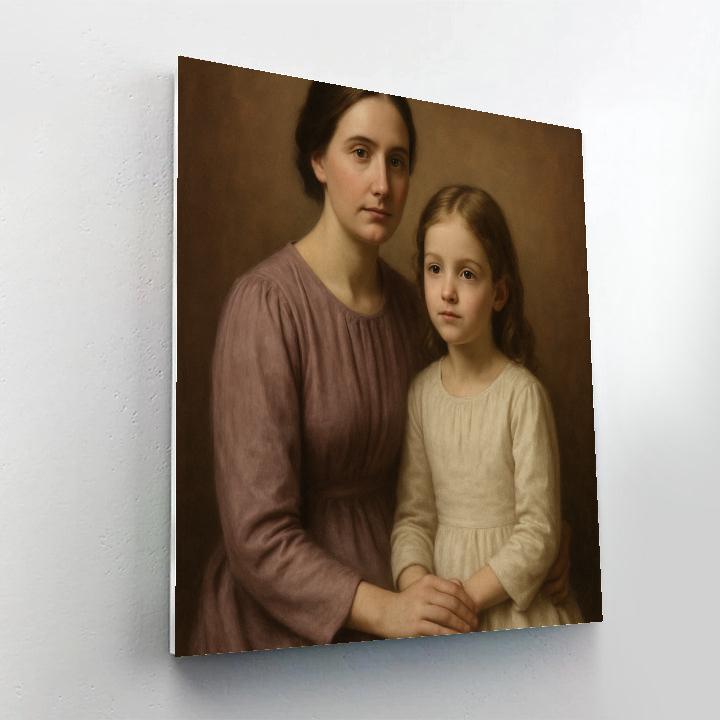 Portrait Day At The Studio Painting by numbers kit