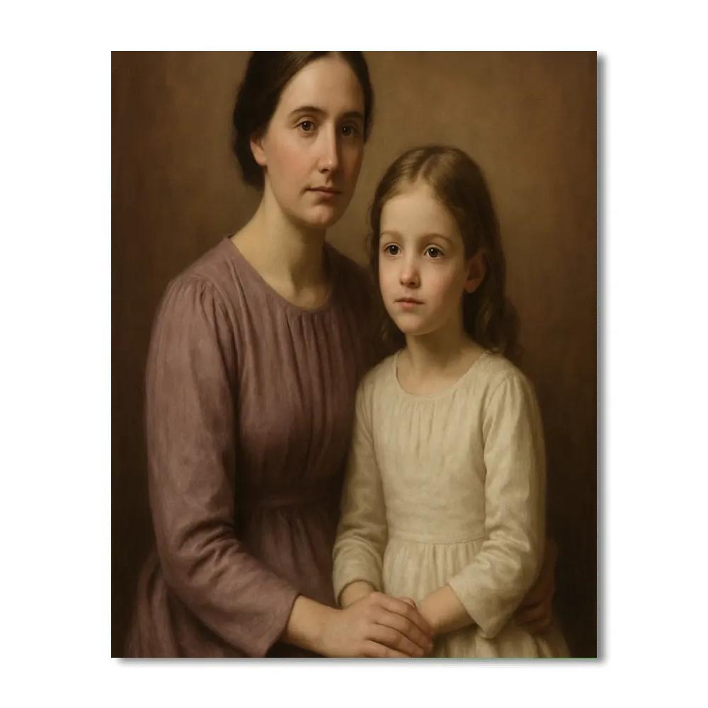 Portrait Day At The Studio Painting by numbers kit