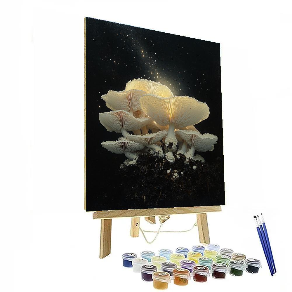 Caravaggio Inspired Nebula Fungi paint by number