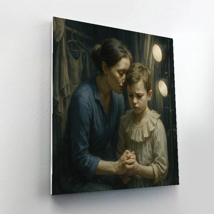 Dance Recital Backstage Comfort paint by color